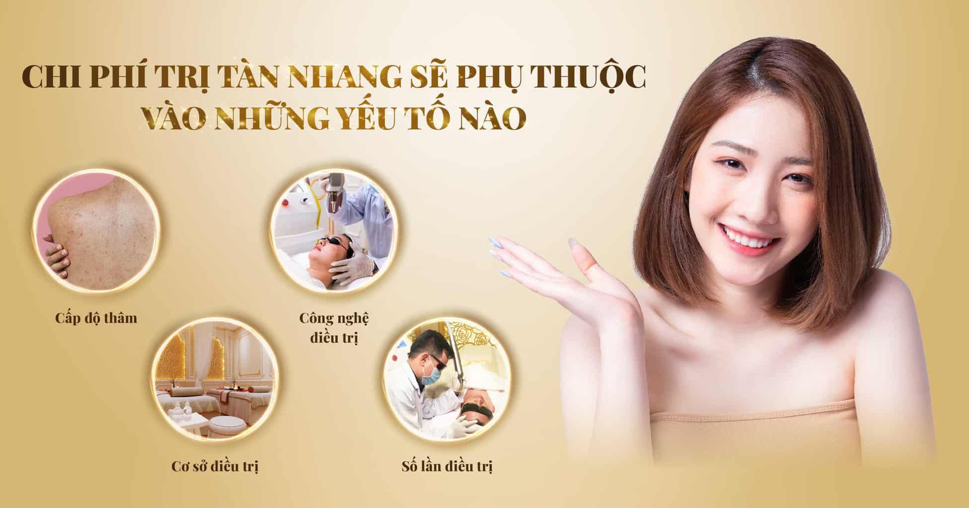 Chi phí trị tàn nhang - Bảng giá trị tàn nhang 2024 8 Chi phí trị tàn nhang chịu ảnh hưởng bởi những yếu tố nào?
