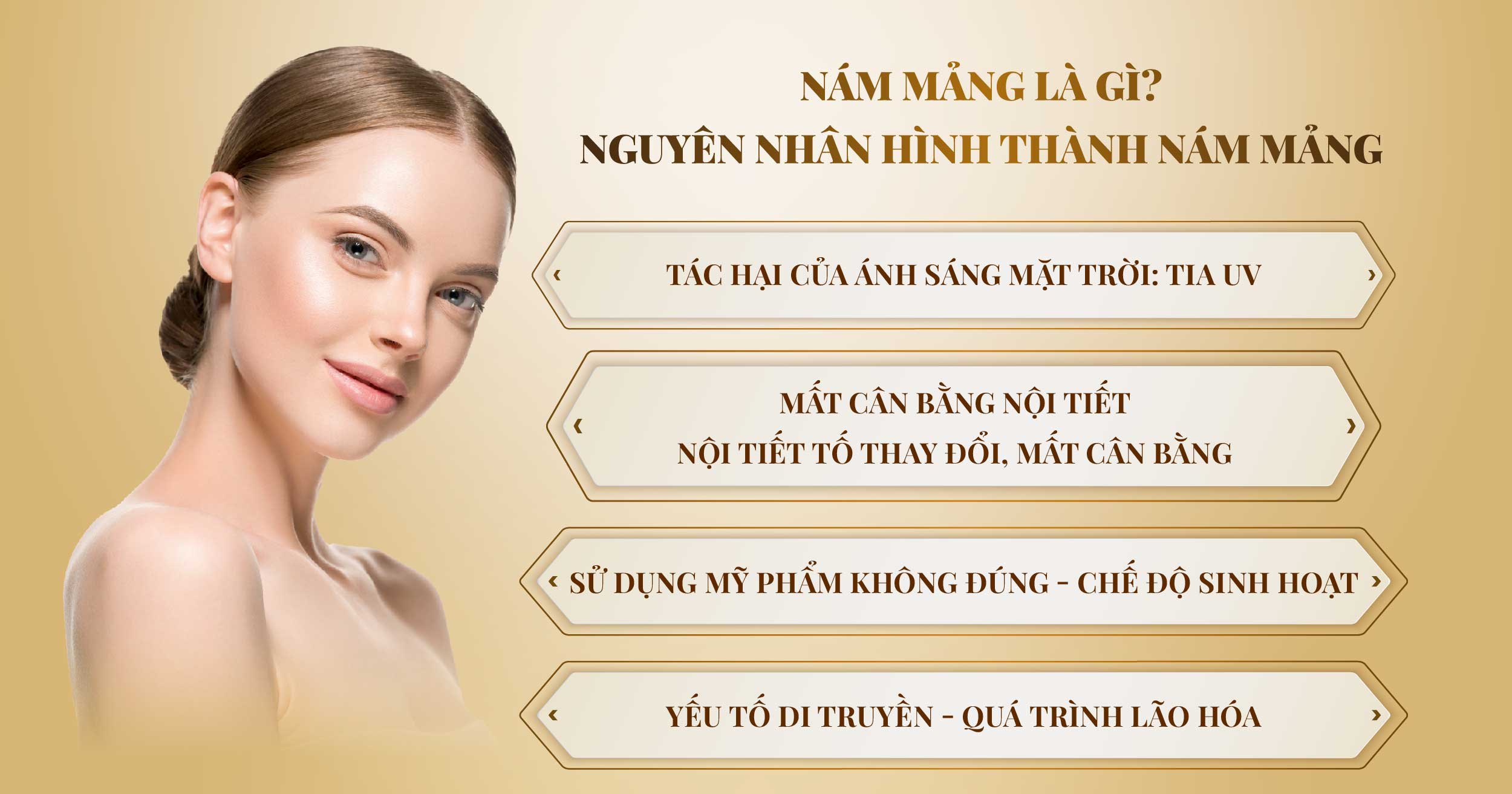 Điều trị nám mảng bằng laser Alpha Pro+ kết hợp Magic Skin 16 Dieu tri nam mang 01